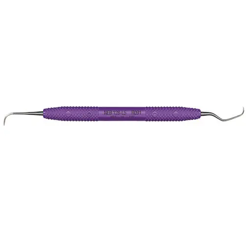 PDT Cruise Anterior Scaler, Nebraska 128/L5 Double-Ended, Purple Resin Handle, 1/Pk, R091 thumbnail 8