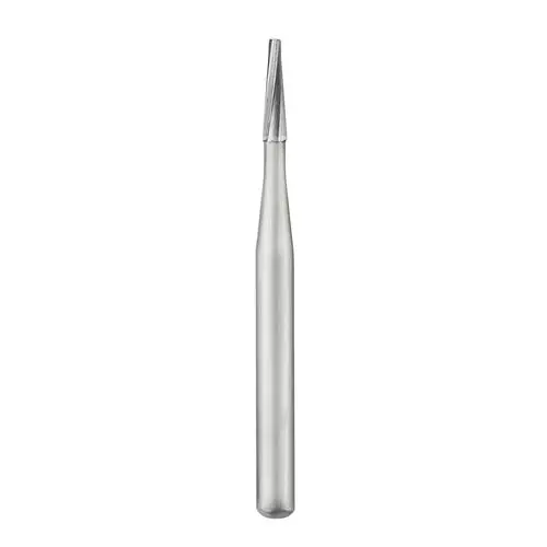 SS White FG #170 Taper Flat End Fissure Carbide Bur, Friction Grip, 1.0 mm Diameter, 3.8 mm Length, 10/Pk, 14997 thumbnail 4