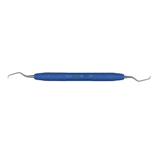 PDT Cruise Langer 5-6 Mini Universal Curette, Double-Ended, Blue Resin Handle, R084 thumbnail 3