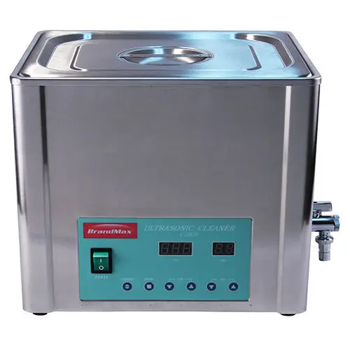 BrandMax Tri-Clean Ultrasonic Cleaner with Heater, 10L/2.64 Gallon, Countertop, U-10LH thumbnail 2