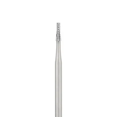 SS White #701 Carbide Bur, HP, Taper Flat End Cross Cut Fissure, 1.2 mm Diameter, 3.8 mm Length, 10/Pk, 14886 thumbnail 9