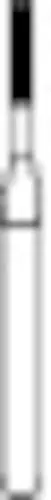 SS White Standard Operatory Carbide Bur, RA, Straight Flat End Plain Fissure, #57, 1.0 mm Diameter, 3.8 mm Length, 10/Pk, 14761 thumbnail 4