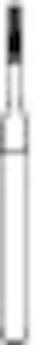 SS White #700 RA Carbide Bur, Tapered Fissure, Flat End Crosscut, 1.0 mm Head Diameter, 3.8 mm Head Length, 10/Pkg thumbnail 3