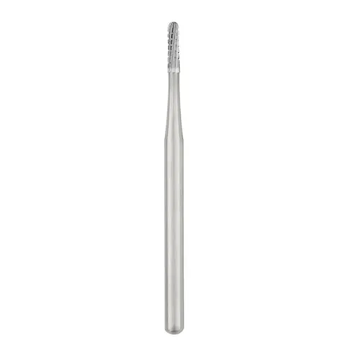 SS White FG Surgical Length Carbide Bur, Straight Fissure Cross Cut, Round End, #1557, 1.0 mm Head Diameter, 5/Pkg, 14059-5 thumbnail 4