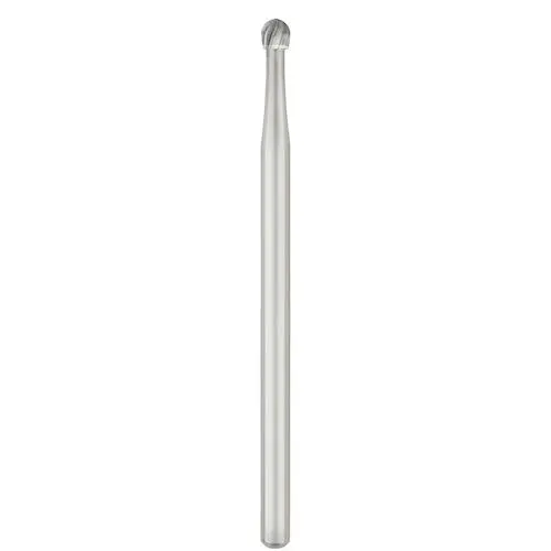 SS White Oral Surgery Carbide Bur, Round #6, 1.8 mm Head, HP Shank #2, Sterile, 10/Pk, 30020 thumbnail 4