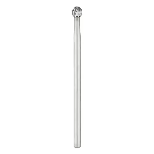 SS White Oral Surgery Carbide Bur, Round #8, HP Shank #2, 2.3 mm Head Diameter, 51 mm Length, Sterile, 10/Pk, 30021 thumbnail 4