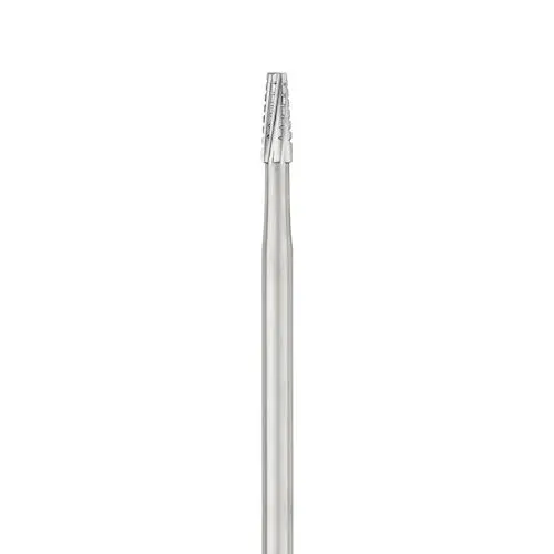 SS White Oral Surgery Carbide Bur, #702, Cross Cut Tapered Fissure, HP Shank #2, 1.6 mm Head Diameter, 51 mm Length, Sterile, 10/Pk, 30023 thumbnail 4