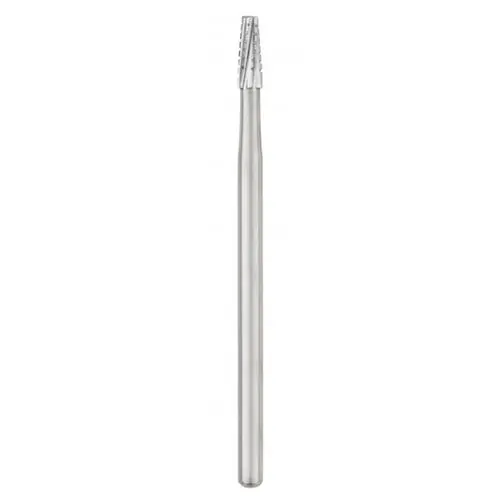 SS White #702L Oral Surgery Carbide Bur, Cross Cut Tapered Fissure, HP Shank #2, 1.6 mm Head, 51 mm Length, Sterile, 10/Pk, 30024 thumbnail 4