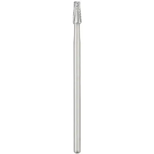 SS White Oral Surgery Carbide Bur, #703L, Cross Cut Fissure, Tapered/Flat End, Shank #3 (HP), 2.1 mm Head Diameter, 65 mm Length, Sterile, 10/Pk, 30039 thumbnail 4