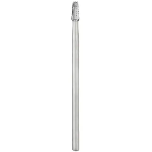 SS White #1703 Sterile Oral Surgery Carbide Bur, Cross Cut Fissure, Round End Tapered, HP Shank #3, 2.1 mm Head Diameter, 65 mm Length, 10/Pk, 30040 thumbnail 4
