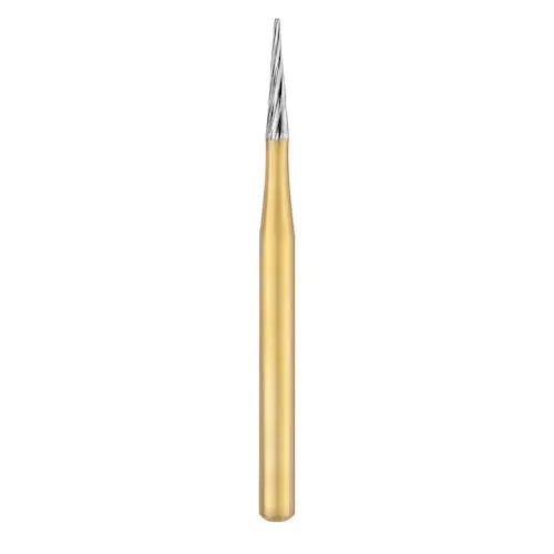 SS White 12-Blade Trimming & Finishing Carbide Bur, FG, Tapered Fissure, #CFT2, 5/Pk, 16002-5 thumbnail 4