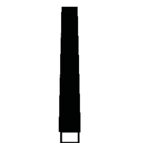 Piranha Diamond Single-Use Burs, FG, Flat End Taper, #848-018SC, 1.8 mm, Super Coarse, Black, 25/Pk thumbnail 4