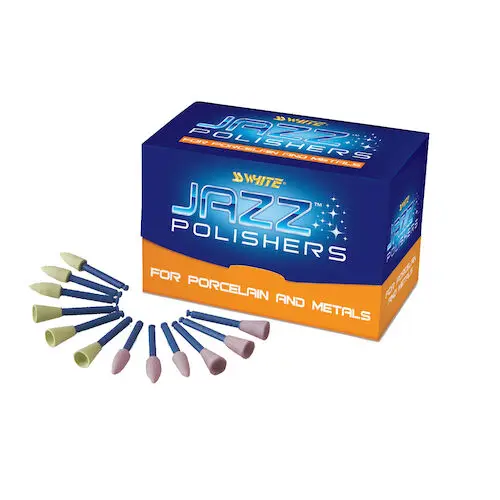 Jazz P2S Silicone Carbide Polishers, RA, 12-Piece Assortment Pack, Medium & Fine, 12/Pk, 89021 thumbnail 9