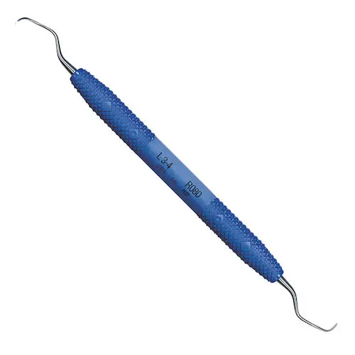 PDT Cruise Langer 3/4 Universal Curette, Double-Ended, Nautical Blue Resin Handle, 6.5", R080 thumbnail 8