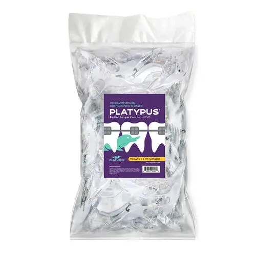 Platypus Orthodontic Flosser Patient Sampler, 75 Packs of 3, 225 Total, T103 thumbnail 7