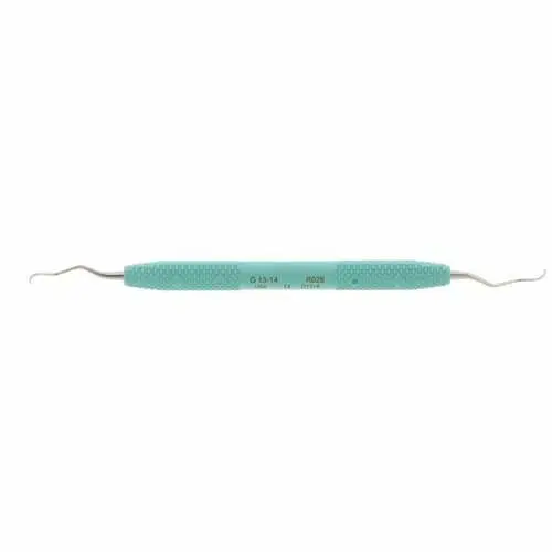 PDT Amazing Gracey 13/14 Curette, Double-Ended, Caribbean Green Resin Handle, 6.5", R028 thumbnail 8