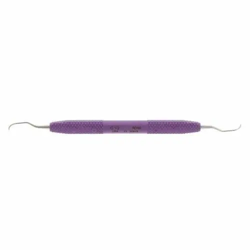 PDT Amazing Gracey 1-2 Curette, Double-Ended, Passionate Purple Resin Handle, 6.5", R016 thumbnail 7