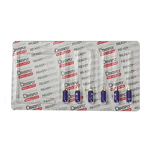 Dentsply Maillefer READYSTEEL Senseus FlexoFile #10, 21mm, Sterile, Purple, 6/Pack, 6861021 thumbnail 5