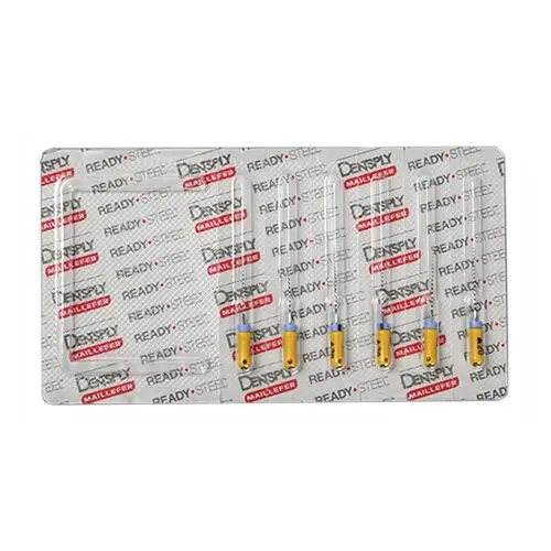 Dentsply Maillefer READYSTEEL K-Reamer, Size #20 (Yellow), 21mm, Sterile, Pack of 6, Ref 6722021 thumbnail 3
