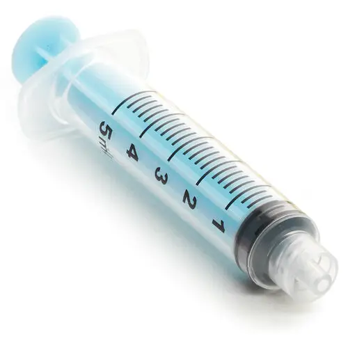 CanalPro Color Syringes, Luer Lock, 5 mL, Blue, Disposable, Latex-Free, 50/Pk, 60019322 thumbnail 7