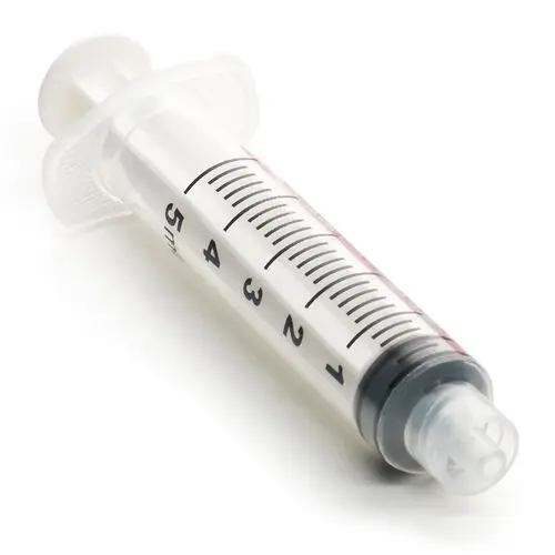 CanalPro™ White Luer Lock Color Syringe, 5 mL, 50/Box, 60019324 thumbnail 5