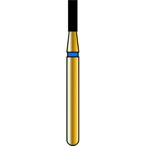 Alpen X1 Diamond Single Use Bur, FG, Cylinder Flat End, #835-012C, Coarse, Green, 1.2 mm Diameter, 4.0 mm Length, 25/Pk, X835C012 thumbnail 7