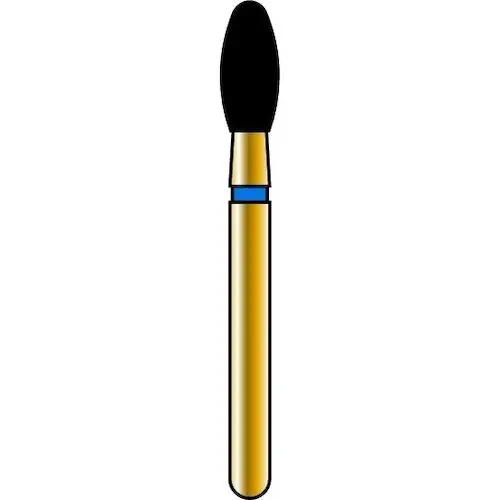 Alpen X1 Diamond Bur, FG, Egg, #379, 2.3 mm, Super Coarse, Black, 25/Pk, X379SC023 thumbnail 8