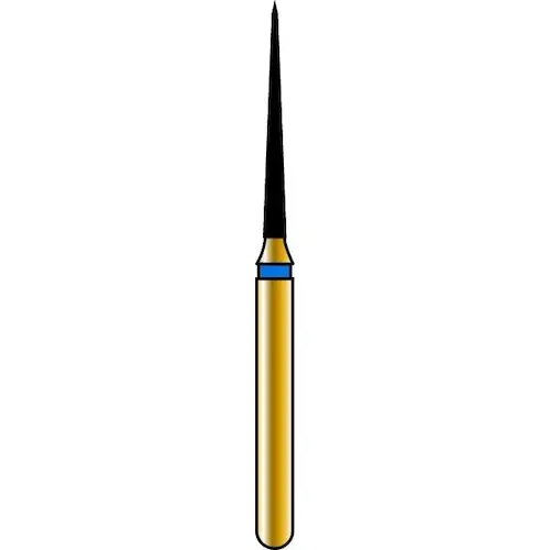 Alpen x1 Single-Use Diamond Bur, FG, #859-012C, Pointed Cone, Coarse, Green, 1.2 mm Diameter, 10.0 mm Length, 25/Pk, X859C012 thumbnail 3