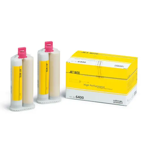 Coltene Jet Bite Bite Registration Vinylpolysiloxane Regular Set, 50 mL Cartridges, 2/Pack, C6400 thumbnail 8