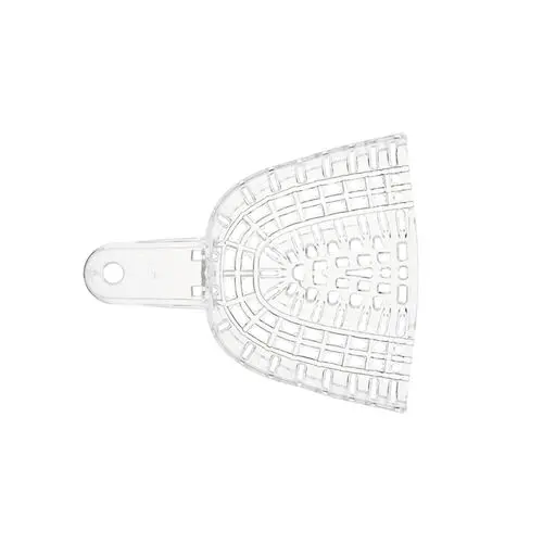 President Disposable Impression Trays, #1 Large Upper, Clear, Perforated, 12/Pk, C6901 thumbnail 8