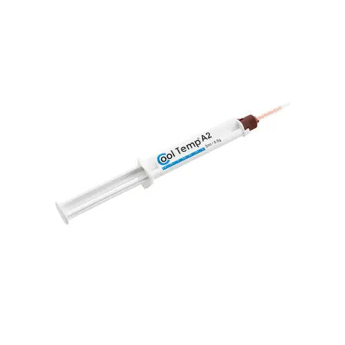 Cool Temp Natural Automix Temporary Crown & Bridge Material Syringe Refill, Shade A2, 2 x 5 mL Syringes with Mixing Tips, 5824 thumbnail 3