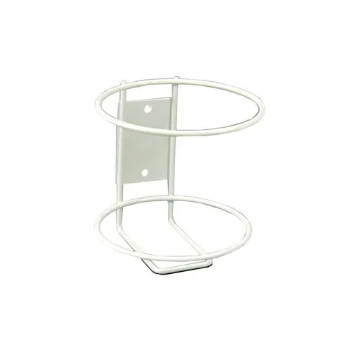 Hold-It Canister Holder, Wall Mount, White, 6" x 5.625", #109 thumbnail 6