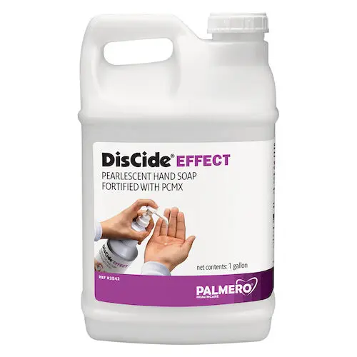 DisCide Effect Professional Hand Asepsis Soap, PCMX Antimicrobial, Fresh Almond, 1 Gallon Refill, 3542 thumbnail 5