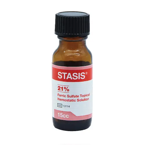 Gingi-Pak Stasis Hemostatic Solution, 21% Ferric Sulfate, 15 mL Bottle, 13114 thumbnail 4