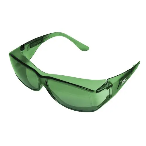 ProVision® Eyesaver Sleeks™ Safety Eyewear, Green Frame/Green Lens, ANSI Z87.1, 1/Pkg thumbnail 3