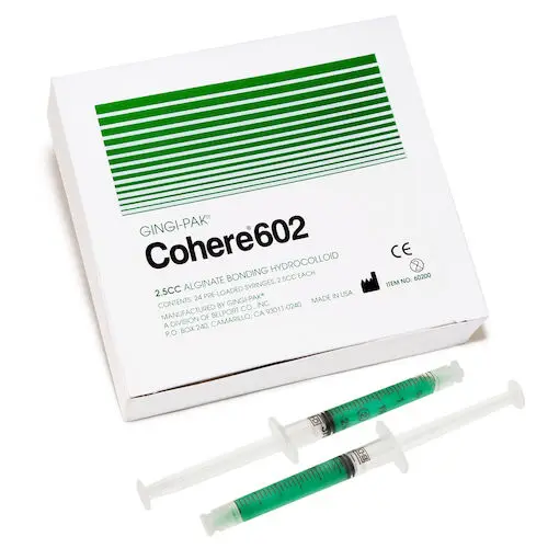 Cohere 602 Hydrocolloid Impression Material, Prefilled Syringes, 2.5 cc, 24/Bx, 60200 thumbnail 3