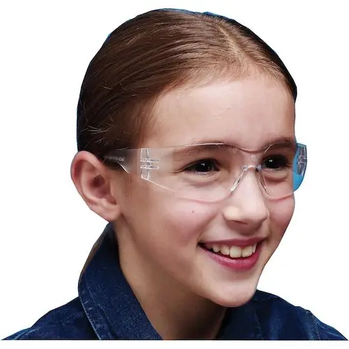 ProVision Mini Econo Wraps Safety Eyewear, Clear Frame/Clear Lens, 1/Pack, 3607C thumbnail 13