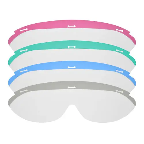 Dynamic Disposables Safety Eyewear Replacement Lens, Clear, 100/Pk, 3902 thumbnail 5