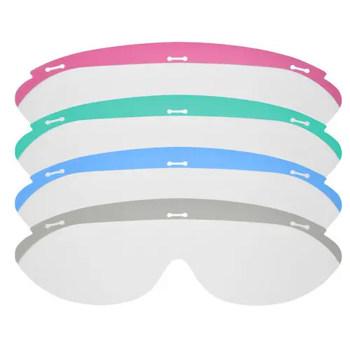 Dynamic Disposables Safety Eyewear Replacement Lens, Clear, 25/Pk, 3903 thumbnail 5