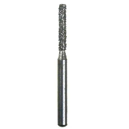 Spring FG Diamond Flat End Cylinder Bur, Single Use, Super Coarse, 515.7, 25/Pkg - Flat End Cylinder, Single Use, 515.7, 25/Pkg, Super Coarse, 515.7 - Image 1