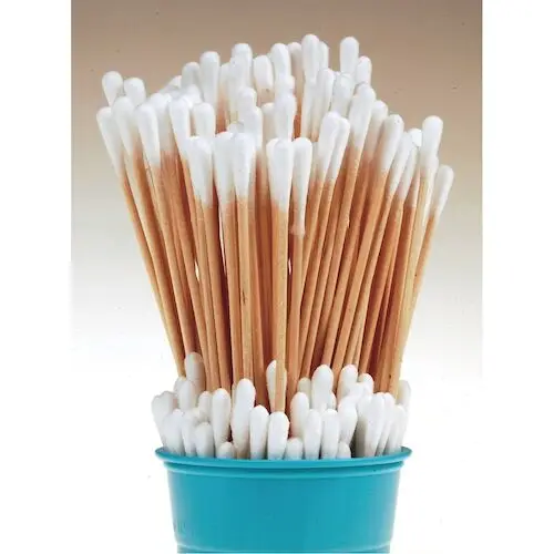 Crosstex Premium Cotton Tipped Applicators, 6" Wood Shaft, Non-Sterile, 1000/Box, H6C thumbnail 8