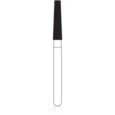 Darby Multi-Use Diamond Rotary Instrument, Taper Flat End, Extra Coarse, 847-018XC, 5/Pkg - Taper Flat End, Diamonds (845-848), 847-018XC, 5/Pkg, Extra Coarse, 847-018XC - Image 1