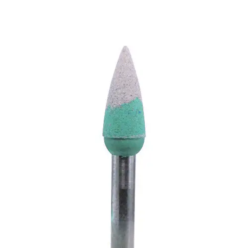 Darby Dental Point 3.3 Silicone Polisher, Extra Coarse, RA Shank, 6/Box - Point 3.3, 6/Box, Extra Coarse, RA Shank - Image 1