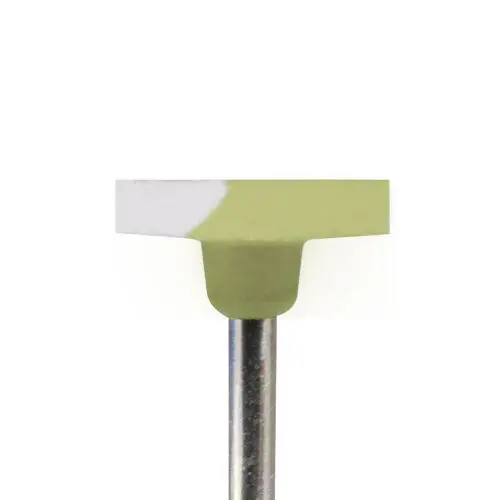 Darby Dental Polishing Wheel 12.0, Fine Grit, HP Shank, 6/Box - Wheel 12.0, 6/Box, Fine, HP Shank - Image 1