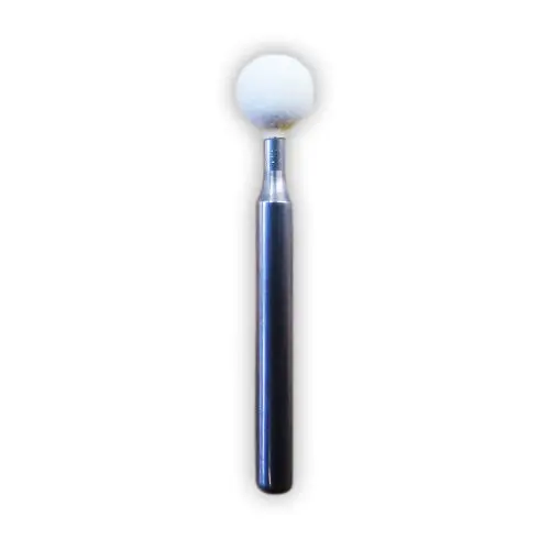 Darby Dental Round Finishing Stone, 3.0 mm, Friction Grip, 12/Box - Round 3.0, 12/Box, FG - Image 1