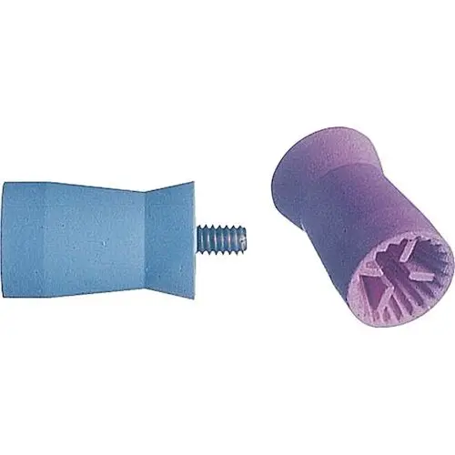 Young Dental Traditional Web Prophy Cup, Latex-Free, Screw-Type, Soft, Purple, 144/Pkg, 054101 thumbnail 8