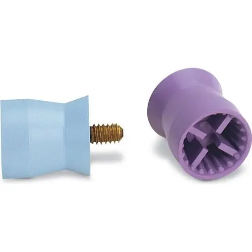 Young Dental Petite Web Prophy Cup, Latex-Free, Soft, Purple, Screw-Type, 144/Box, 054601 thumbnail 7