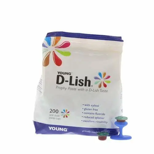 D-Lish Prophy Paste, Coarse Grit, Mint, Fluoride, Gluten Free, Unit Dose Cups, 200/Box, 300010 thumbnail 11