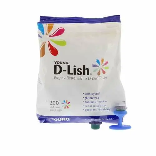 D-Lish Prophy Paste, Medium Grit, Grape, Gluten-Free, Unit Dose Cups, 200/Box, 303120 thumbnail 7