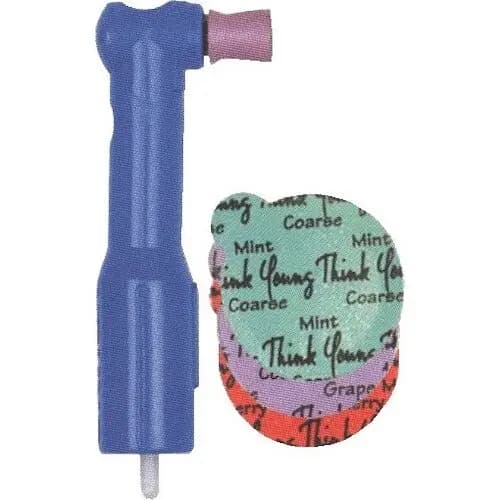 D-Lish EZ-Paks Classic Petite Web Latex-Free Prophy Angle with Coarse Mint Paste, 100/Box, 321010 thumbnail 3